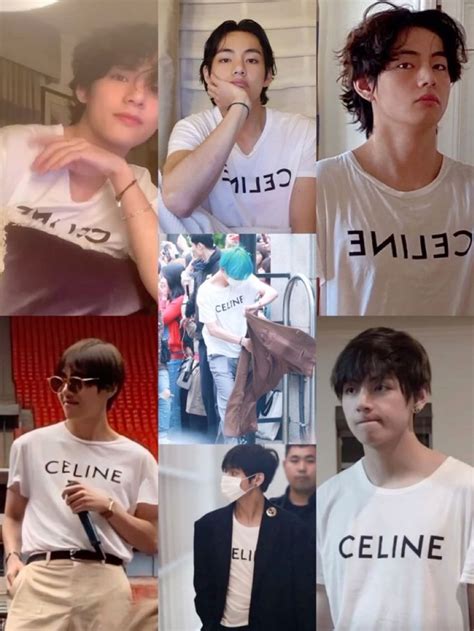 celine t-shirt taehyung price|1.